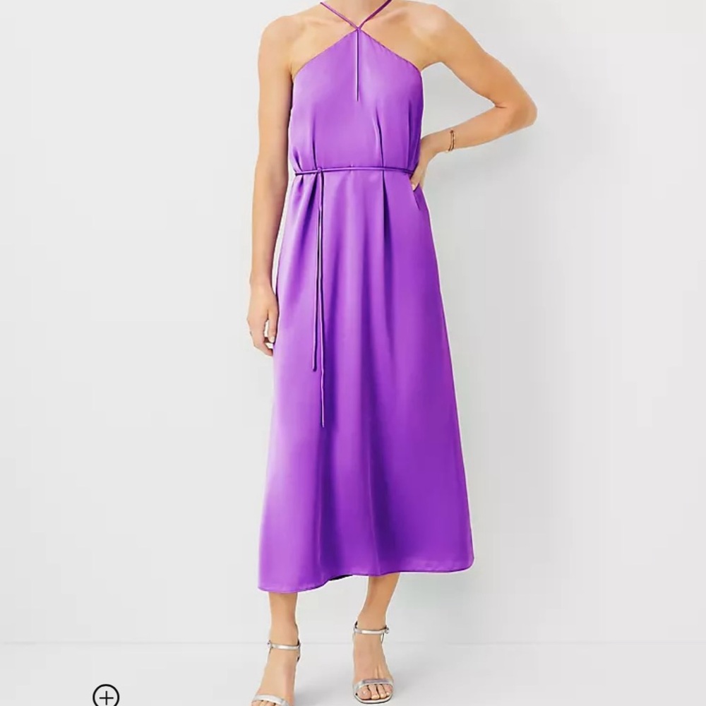 Petite xxs nwt Ann Taylor’s halter neck dress